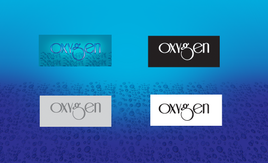 oxygen letterhead sets naming Corporate Identity