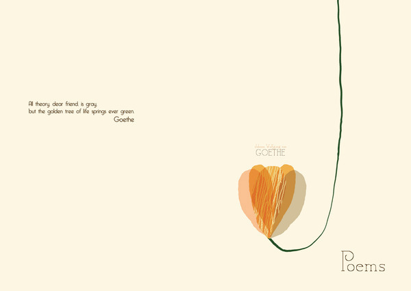 flower poems Goethe