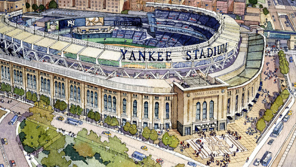 Yankee Stadium, Bronx New York, Baseball Stadiums, PNG, Sublimation,  Digital Download