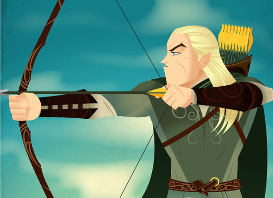 lordoftherings Tolkien Gimli legolas elf dwarf Gallery Piece bottleneck