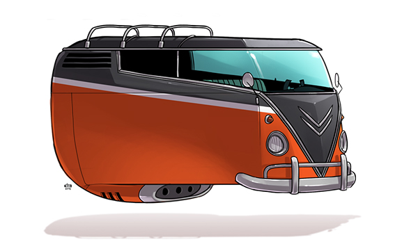 Vehicle Design concept art Visual Development Game Art