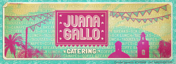 Food  catering juana gallo Mexican Design