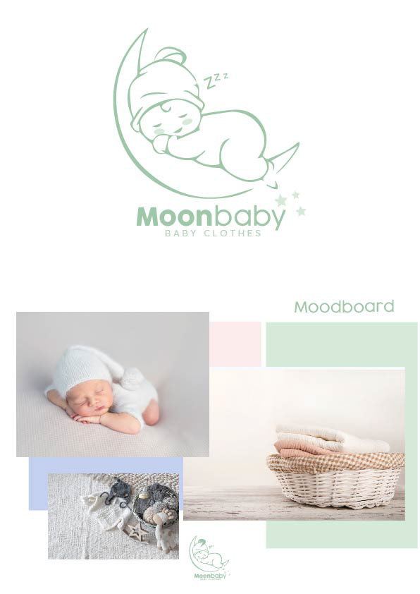 Logo Design baby brand identity Packaging
