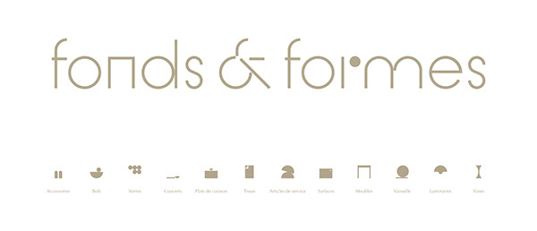 Fonds & Formes — Brand Identity