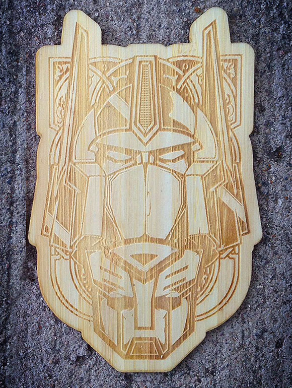 stickers  laser  engraved  hydro74 wood  iphone