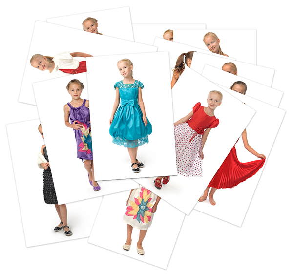 children fashion Booklet brochure print