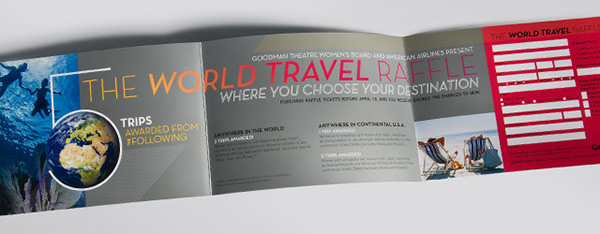 brochure Promotion metallic color colorful tri fold
