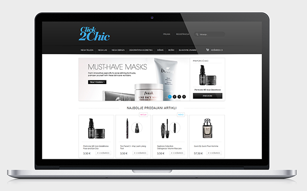 shop e-commerce brands Beauty Products White and Black skincare makeup Fragrance Responsive Design html5 mobile light clean web site Web Store