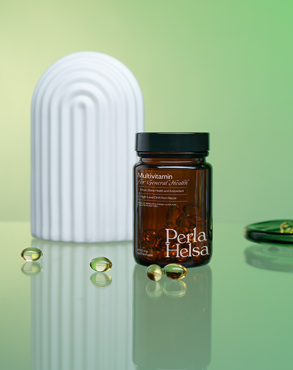 Perla Helsa — dietary supplements packaging