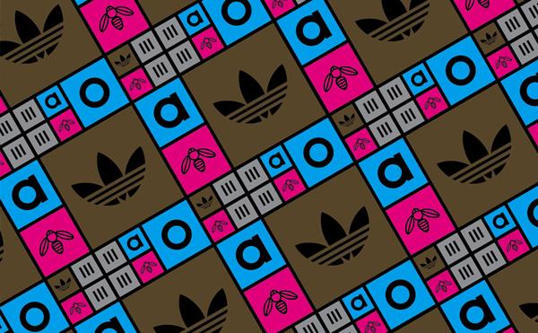 pattern colors colours Flowers Forms contrast organic type shoes adidas 3D drawings vectors zigzag black White red blue green yellow Nature Technique sports street wear sneaker streetwear fashion design fashion graphics