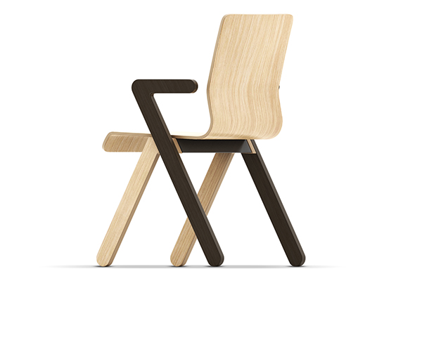 chair oak wood