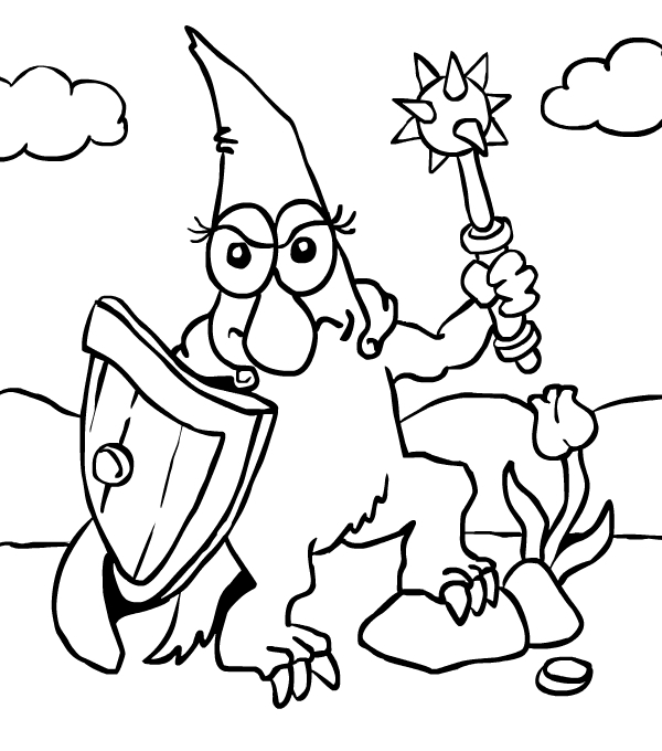 coloring book kidlandia  kreechur black and white