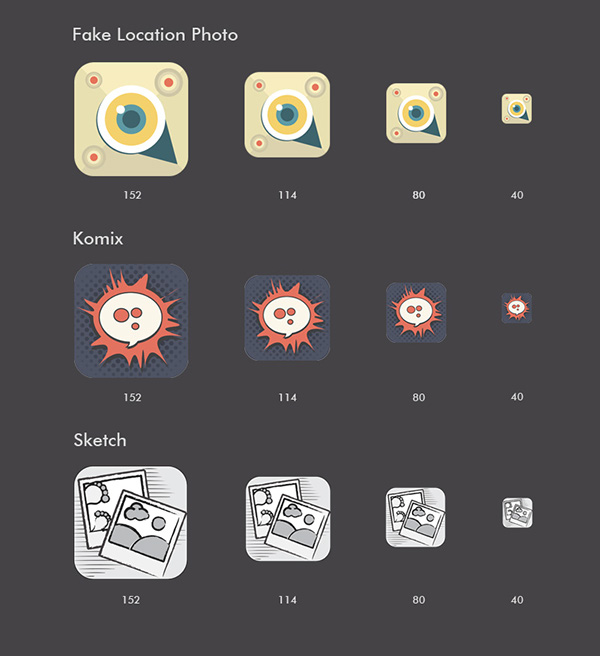 Buttons iOS icons ios