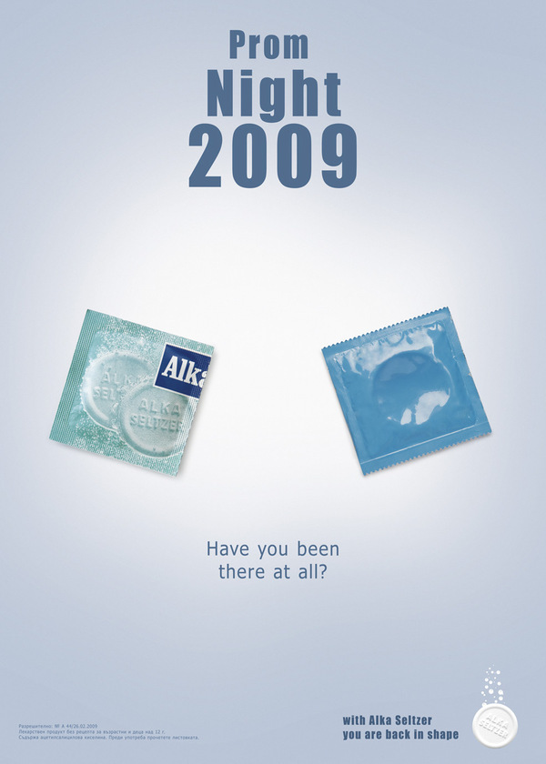 Alka-seltzer Bayer Advertising  art direction  bulgaria copywriter ad ads print poster campaign