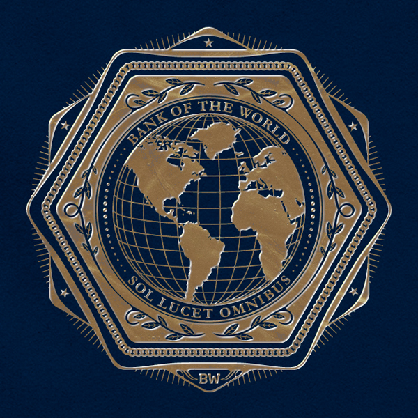 Logotype stationary world bank IMF obama crisis Global fake financial politics Bank