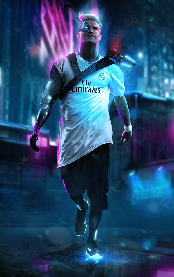 cristiano CR7 messi FCBarcelona bosslogic bosslogicinc bosslogix glow neon Real Madrid soccer football