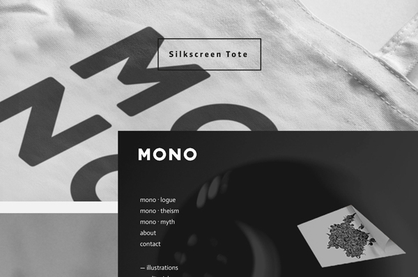 studio visual identity stationeries graphic black and white b&w monotone Mono design studio