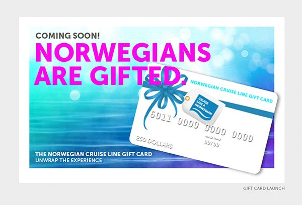 norwegian cruise lines gift cards