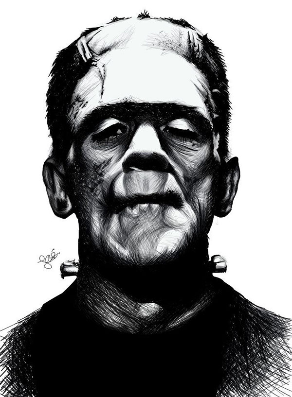 Monster of Frankenstein on Behance
