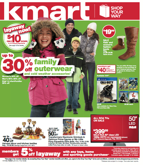 Kmart circular Retail Holiday