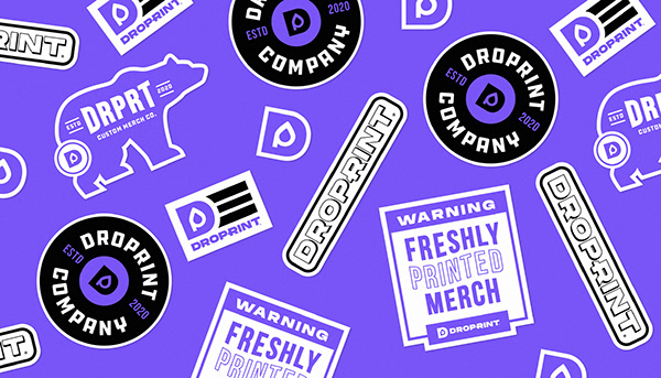 DROPRINT | Logo, Brand & Packaging Concept