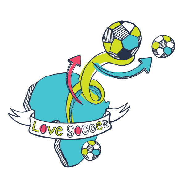 earffchild soccer Character cute