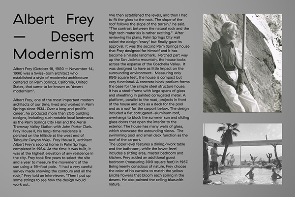 Albert Frey – Desert Modernism
