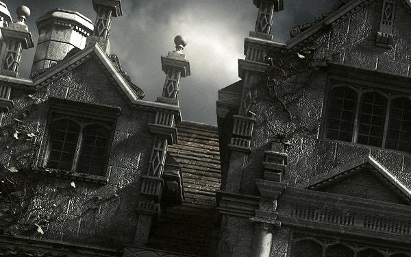 mansion darkness king diamond mateusz staniszew night Scary mood horror couple house creepy 3ds max CGI mental ray 3D