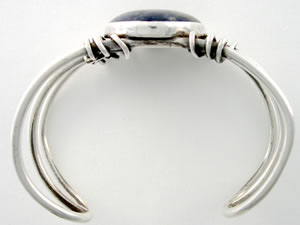 Silversmithing sterling-silver jewelrymaking pendant bracelet earrings ring chryscolla Blue Topaz ruby
