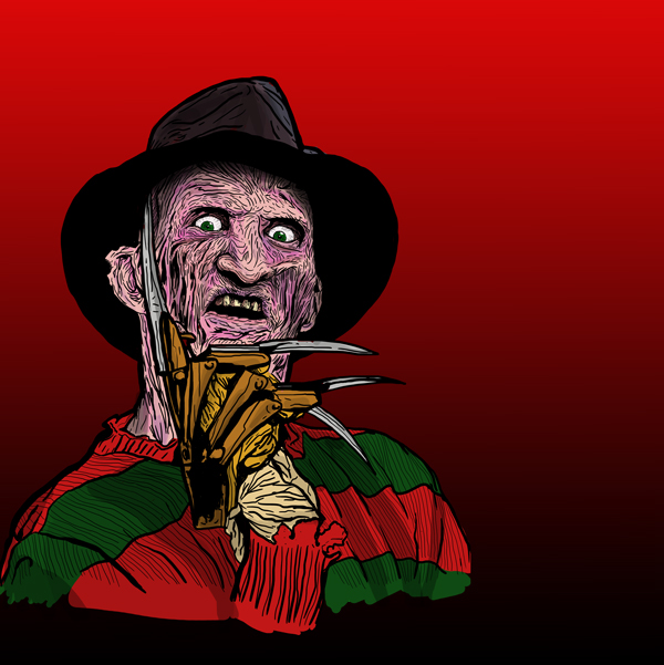 we craven freddy terro  movie poster fear nightmare Elm Street