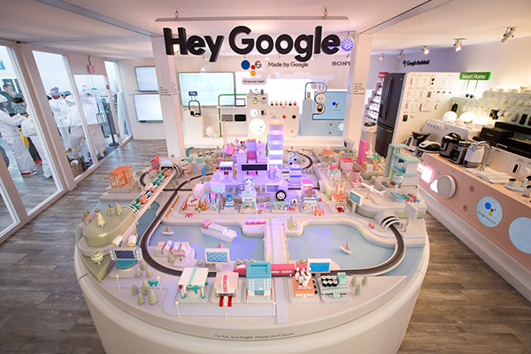 Google CES Diorama
