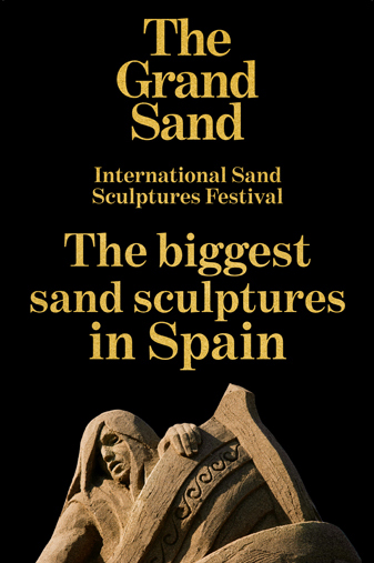 sand sculpture beach Sun photo art Marbella International