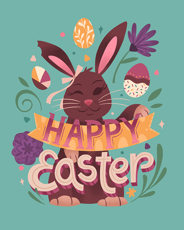 Lettering - Easter Bunny