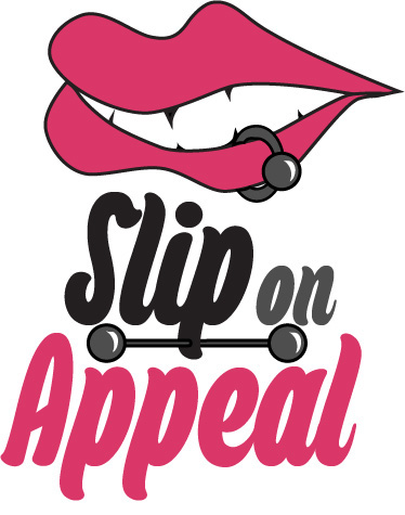 piercings piercing shop  sliponappeal logo lips