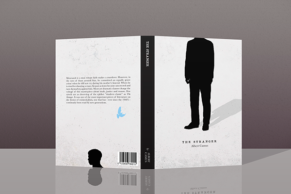 The Stranger - A book cover for Albert Camus' novel on Behance