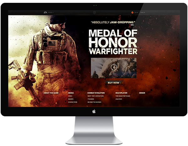 Medal honor Warfighter War game Shooter FPS electronic Web interactive call Duty