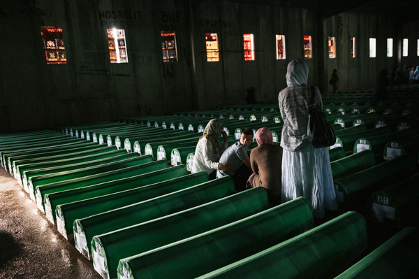 Srebrenica Bosnia herzegovina War genocide muslim balkans commemoration potochari