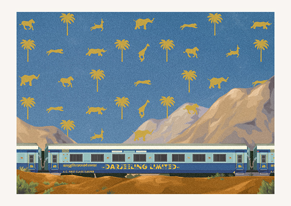 Wes Anderson Postcards