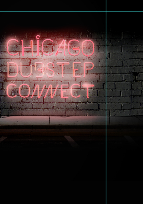 digital chicago dubstep connect wallpaper rage robert hameetman neon lights lighting tablet