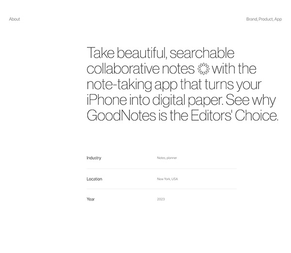 GoodNotes - Branding & Mobile App