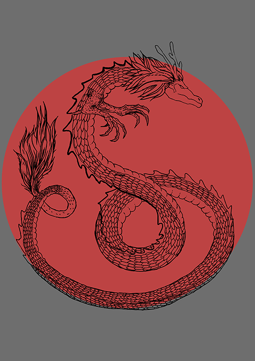 dragon china Orient asia