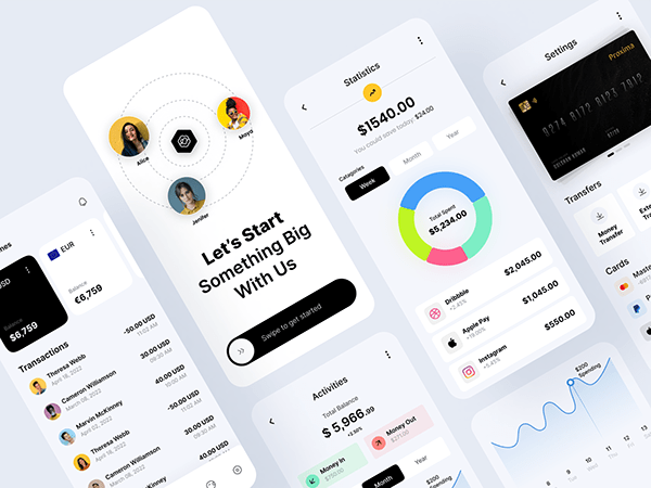 Banking Mobile App UI Design