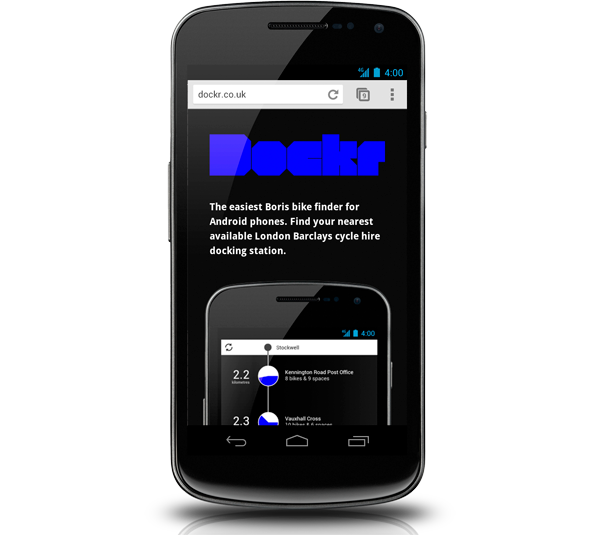 mobile  UI Design Cycling London android