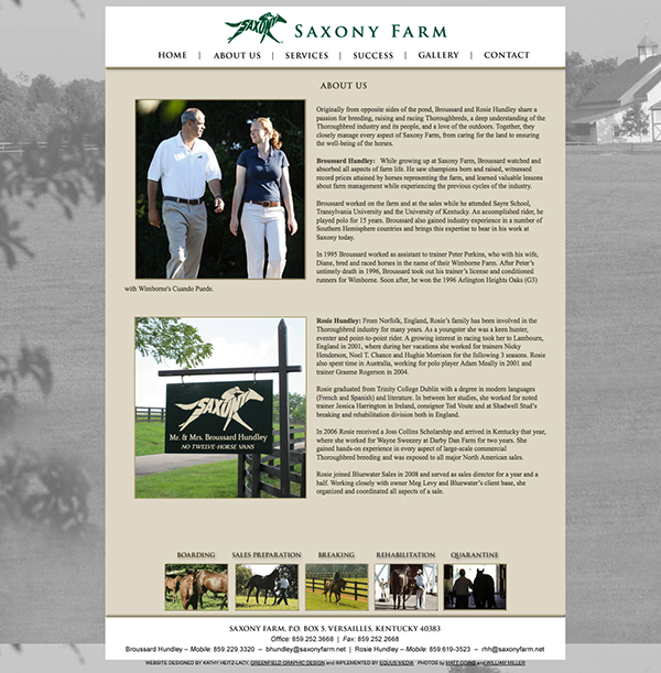 horse equine Web Website brand tan beige soft