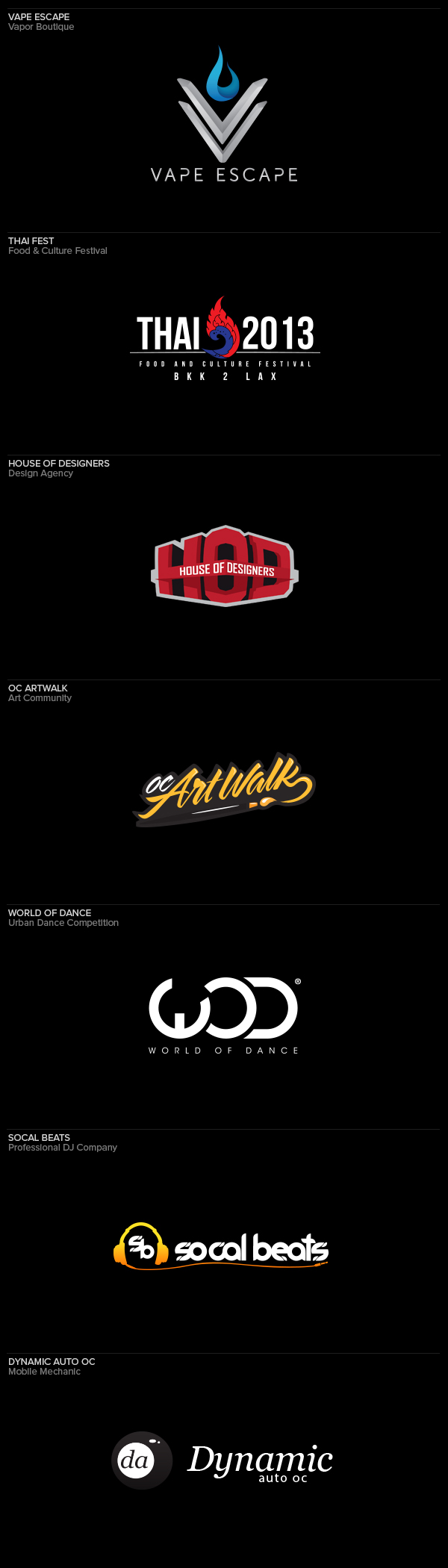 logos logofolio Collection identity