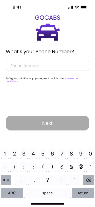 UI/UX Figma Mobile app user experience ride sharing app design