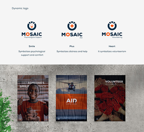 Mosaic initiative - Logo & Visual identity