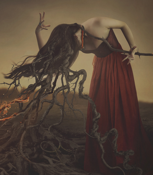 agony branches dark Emotional FINEART Overthinking sad thoughts