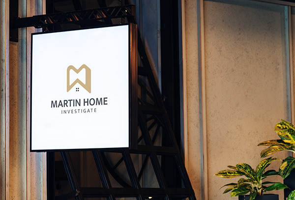 Martin Home Investigate, Branding.