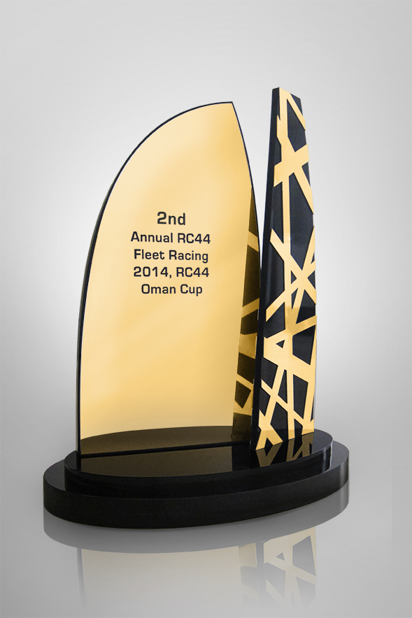 Adobe Portfolio award design trophy design Yacht racing Event Design